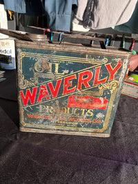 Early Waverly Slim 1 gallon oil can