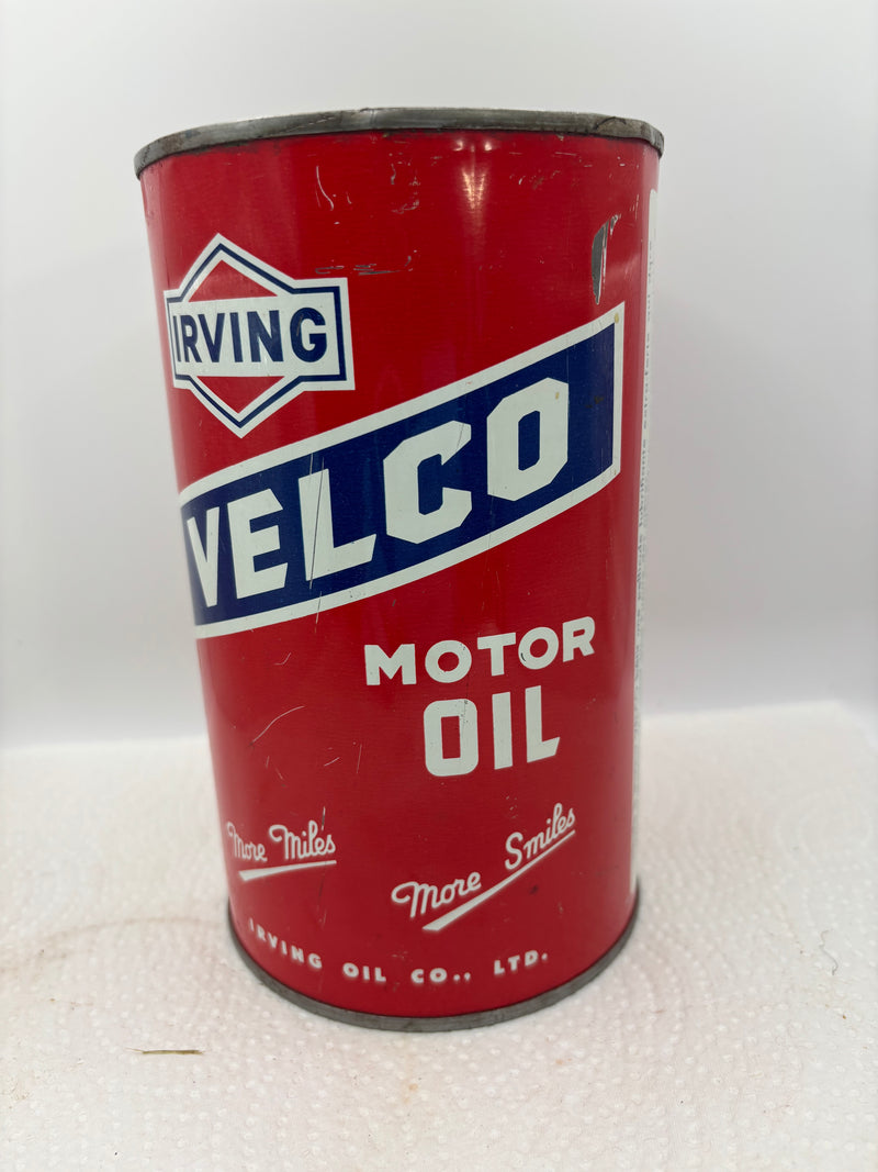 Irving velco Motor oil can (red)