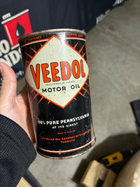 Veedol Starburst Oil Can #3