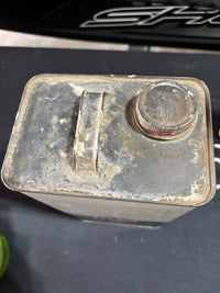 B/A British American 1 gallon oil can
