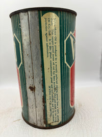 Early Irving Velco Oil Can (striped)