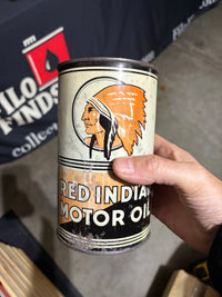 McColl Frontenac Red Indian Quart Oil Can