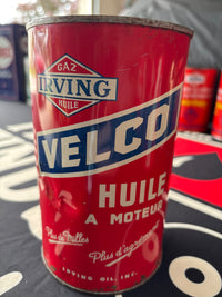 Irving Velco motor oil (red)