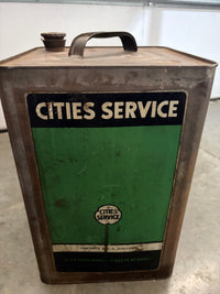 Cities Service 5 U.S. Gallon Oil Can