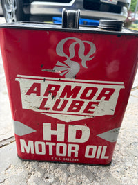 Armor Lube 2 gallon oil can