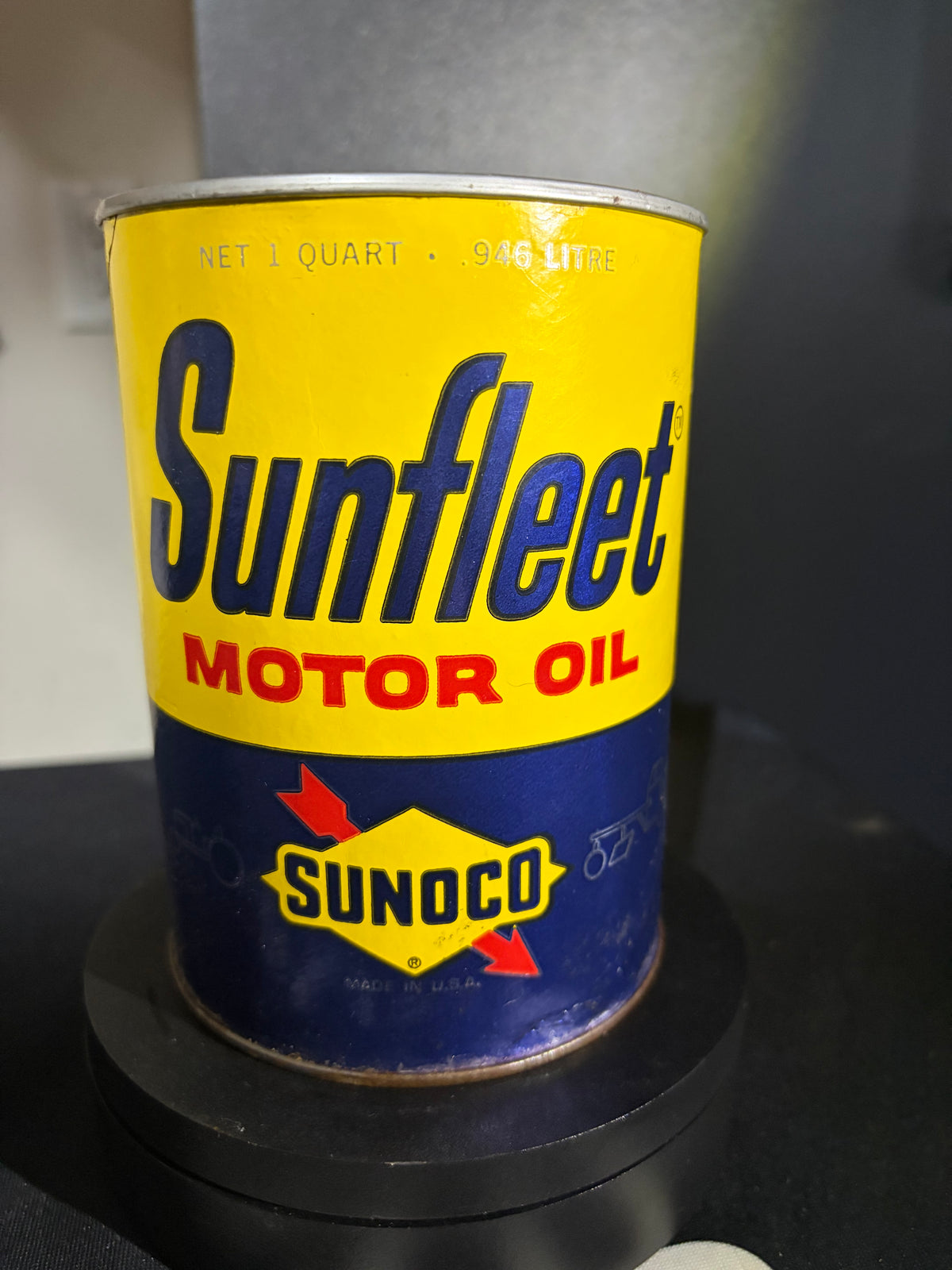 Sunoco Sunfleet Oil Can