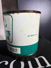 White Rose Grease Can with contents