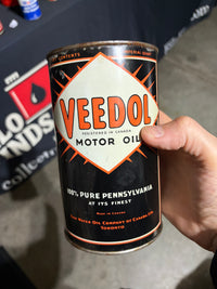 Veedol Starburst Oil Can