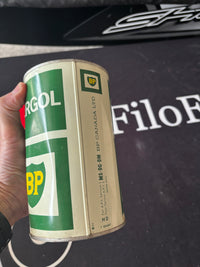 BP Energol Full oil can