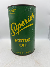 Rarer Irving Superior Composite Oil Can