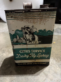 Cities Service Dairy Fly Spray 1 Gallon Can