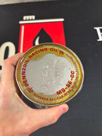 Pennzoil racing composite oil can