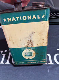 En-ar-co Enarco National 1 gallon oil can