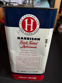 Harrison 2 Gallon oil can
