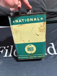 En-ar-co Enarco National 1 gallon oil can