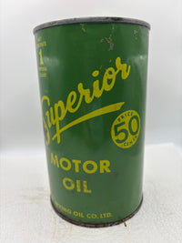 Irving Superior 50 cent pricer FULL oil can