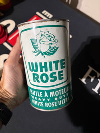 White Rose Ultra Motor Oil Can