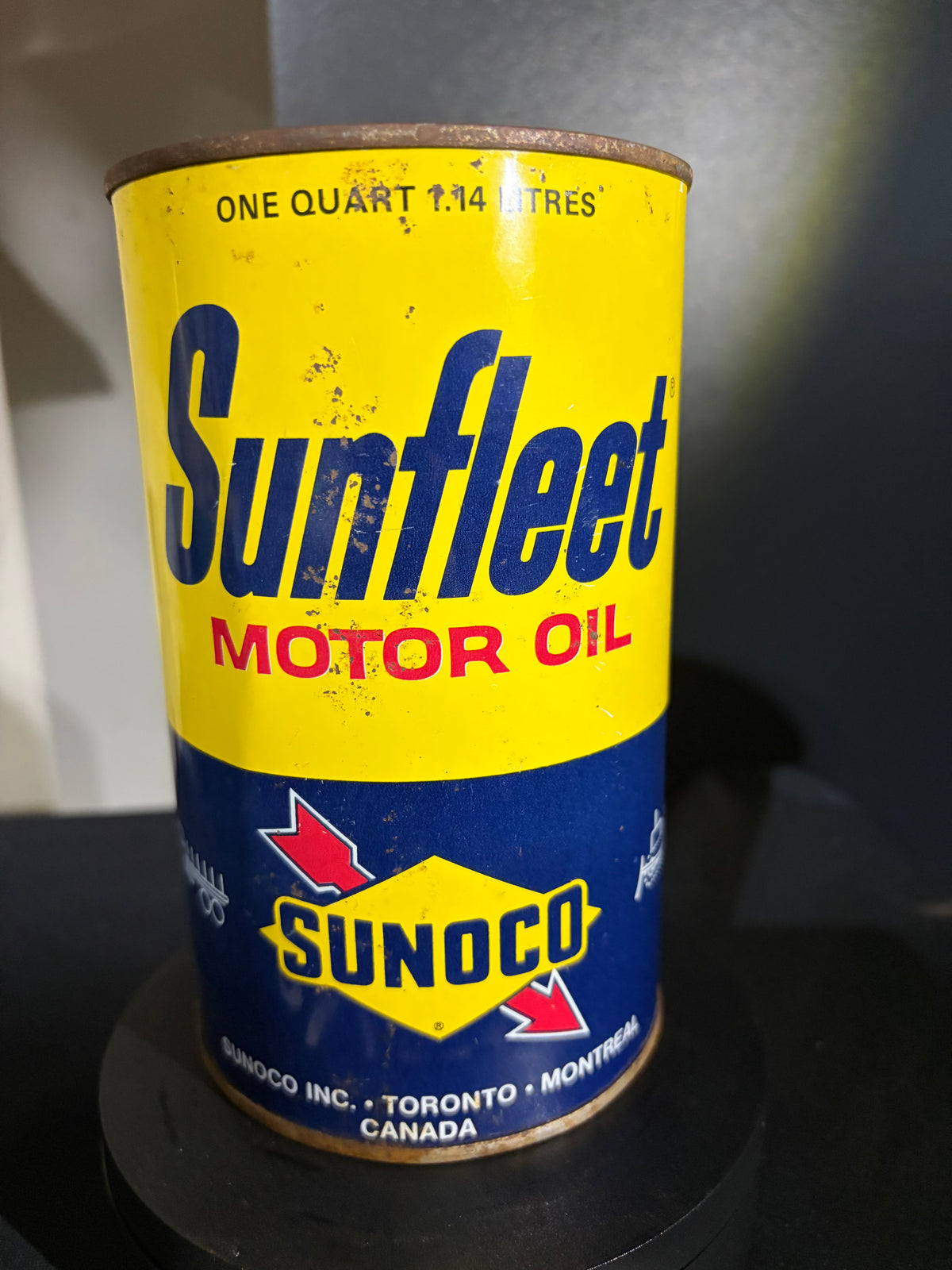 Sunoco Sunfleet Oil Can