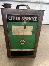 Cities Service 5 U.S. Gallon Oil Can