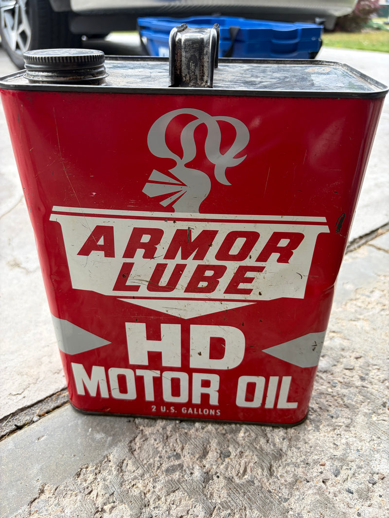 Armor Lube 2 gallon oil can