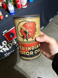 McColl Frontenac Red Indian Quart Oil Can
