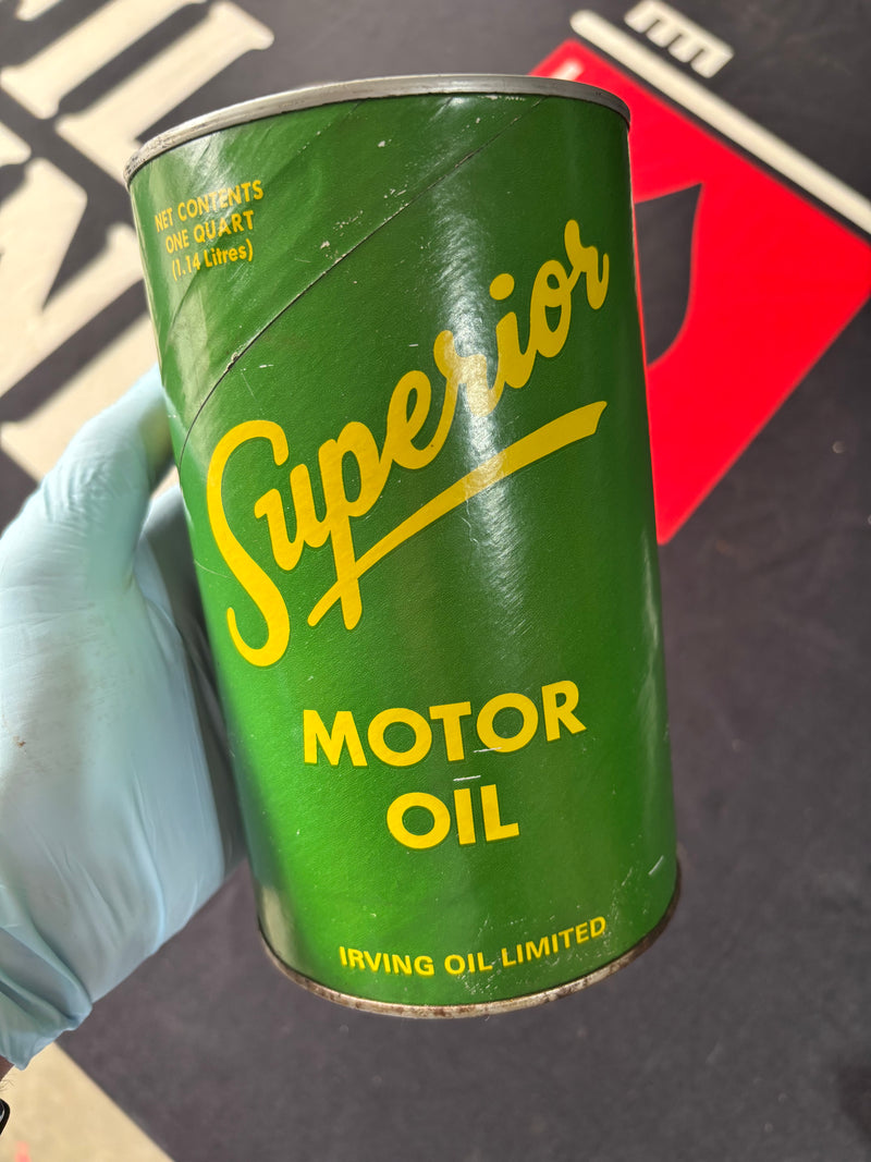 Rarer Irving Superior Composite Oil Can