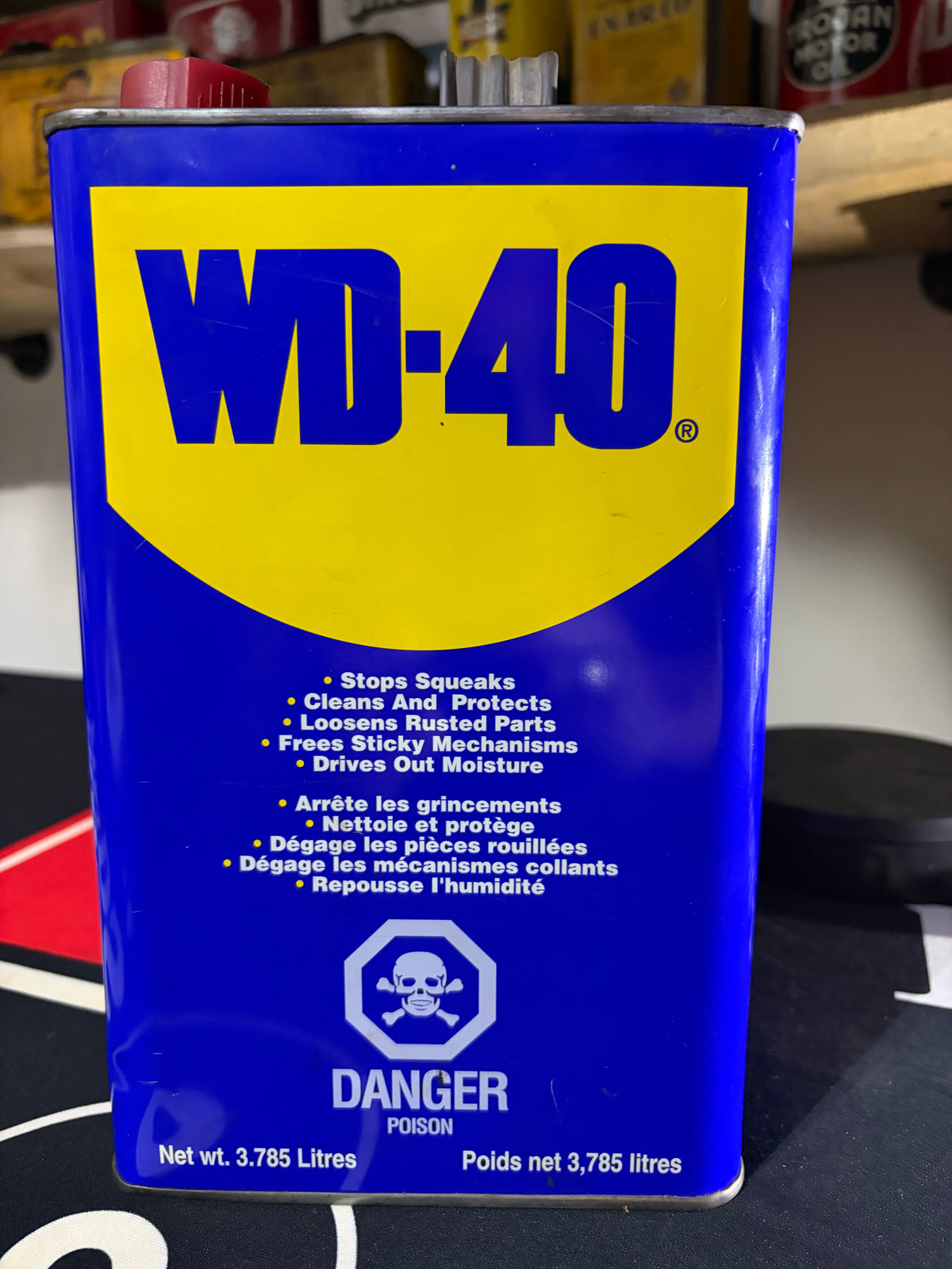 WD-40 1 Gallon Can - great graphics