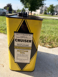 Cruiser 100% Pennsylvania 2 gallon oil can