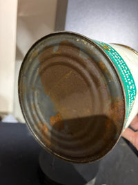 White Rose Grease Can with contents
