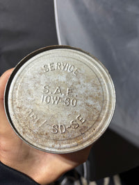 Shell X-100 full oil can