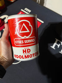 Cities Service Triple HD Premium Koolmotor Full Motor Oil Quart