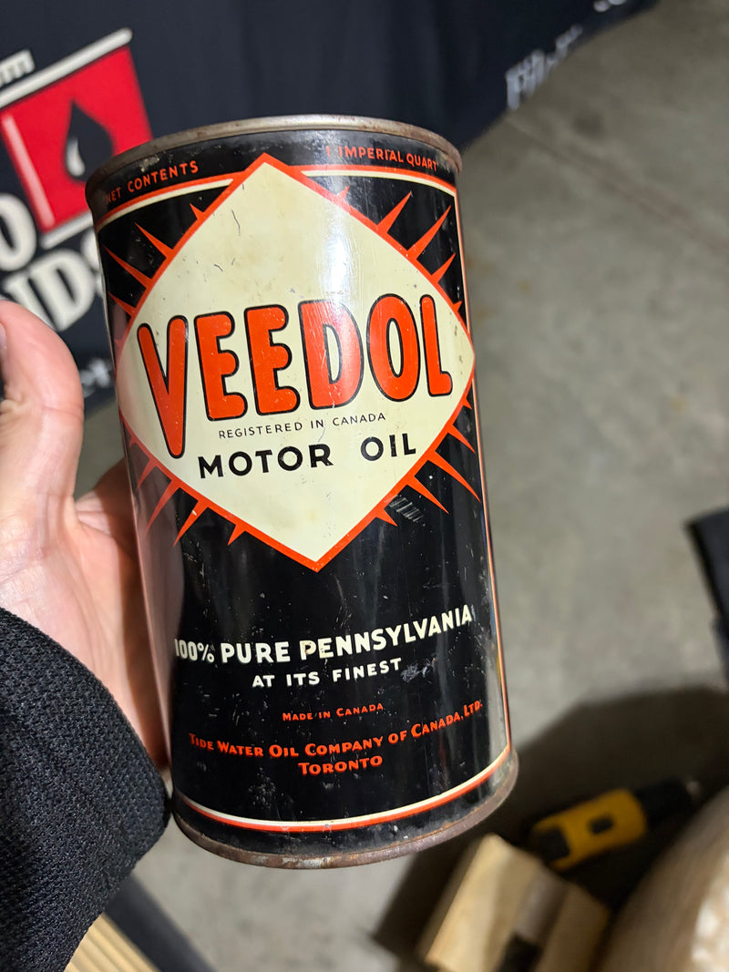 Veedol Starburst Oil Can #2