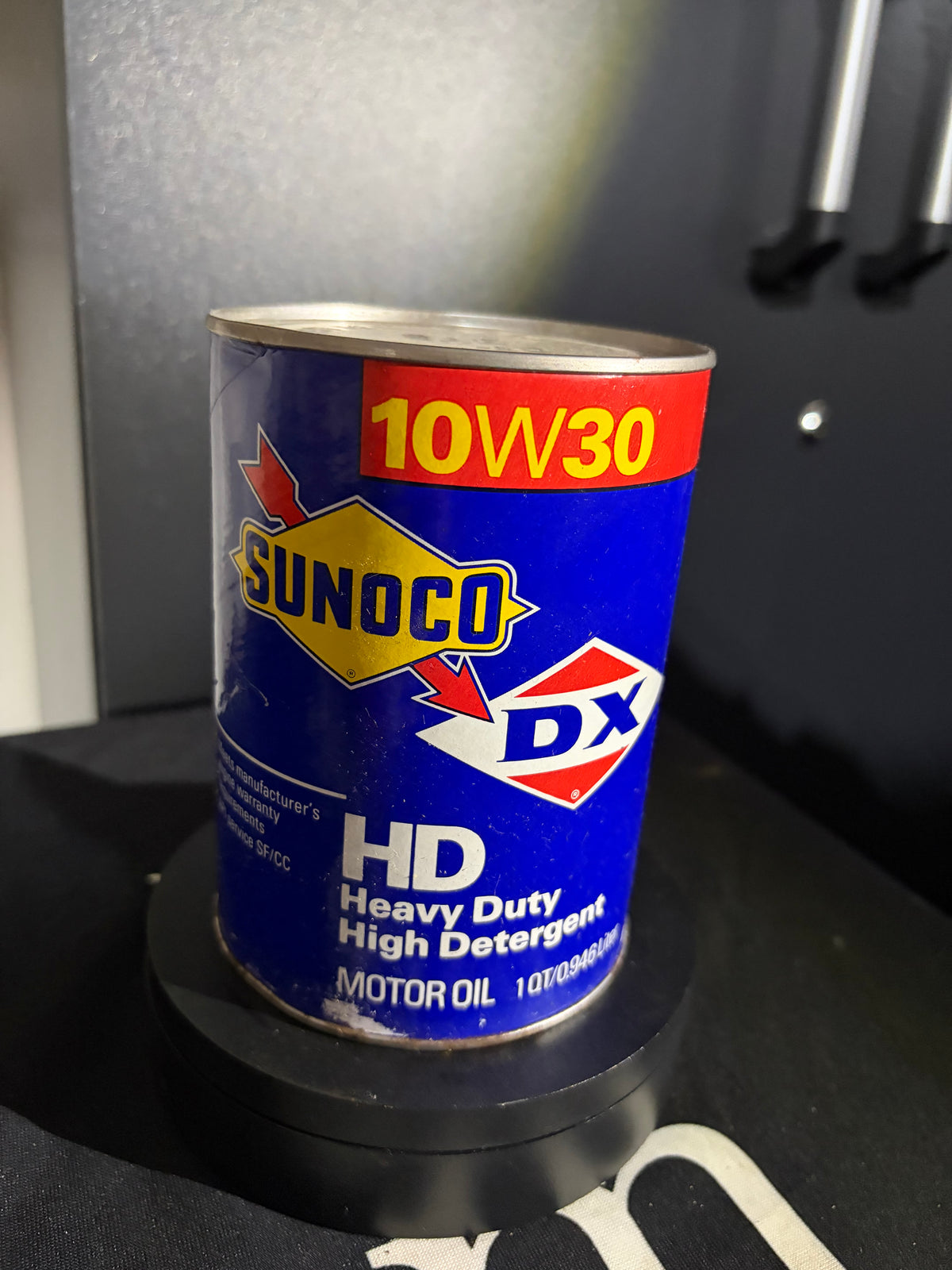 Sunoco DX Heavy Duty Non Detergent Full Oil Can