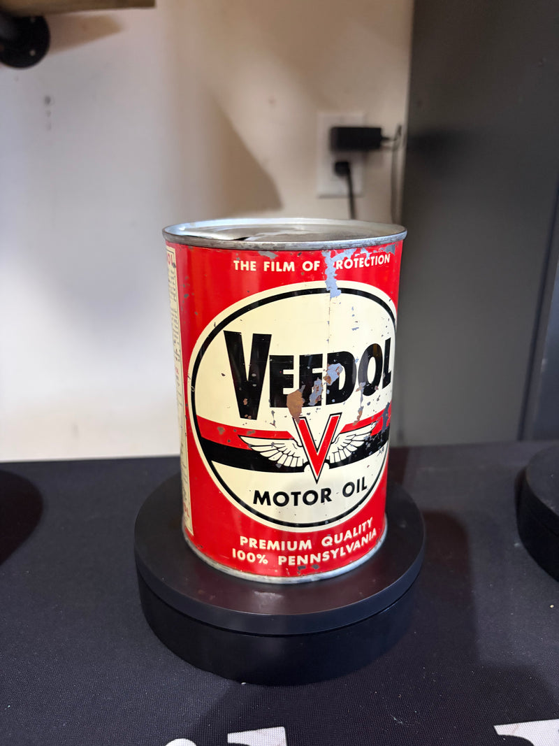 Veedol Motor Oil Can