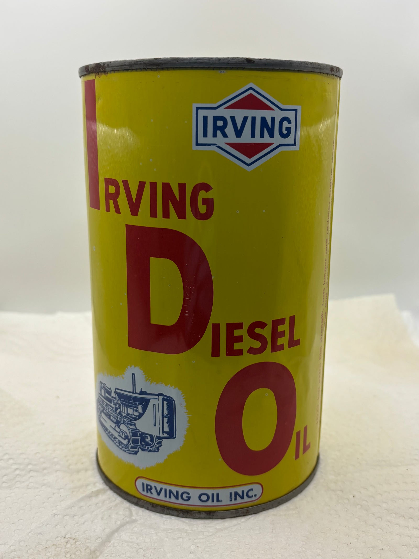 Irving Diesel IDO Oil Can
