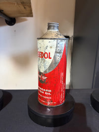 Veedol Outboard Cone Top Oil Can