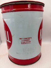 Kendall Kenlube FULL Grease Can 5lb