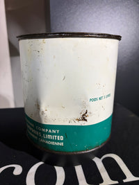 White Rose Grease Can with contents