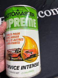Motomaster Supreme CTC Full oil can