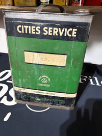 Cities Service 5 Imperial Gallon Oil Can