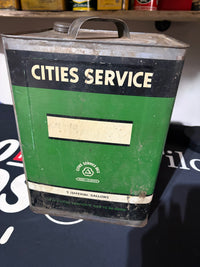 Cities Service 5 Imperial Gallon Oil Can