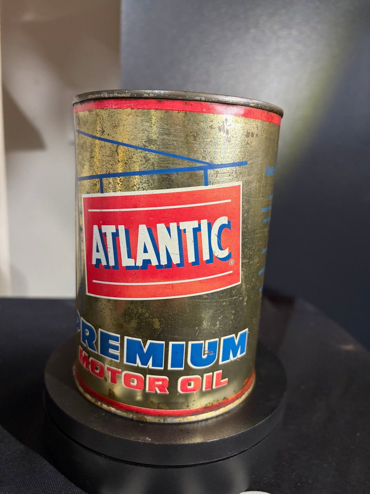 Atlantic Premium Motor Oil Can