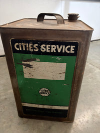 Cities Service 5 U.S. Gallon Oil Can