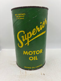 Rarer Irving Superior Composite Oil Can