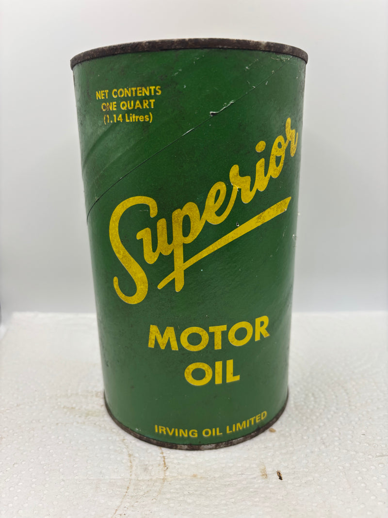 Rarer Irving Superior Composite Oil Can