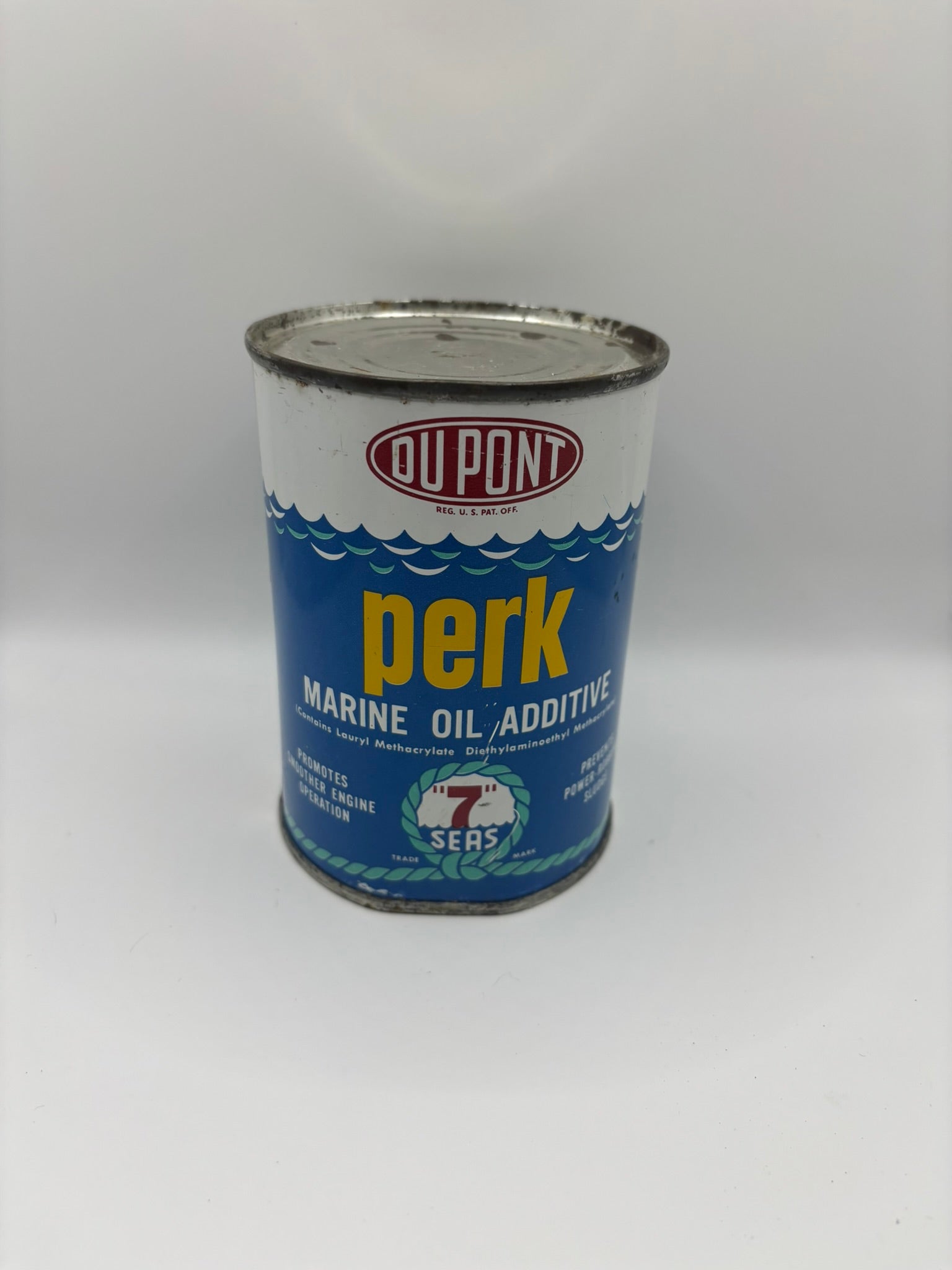 Dupont Perk Marine Oil Additive Oil Can