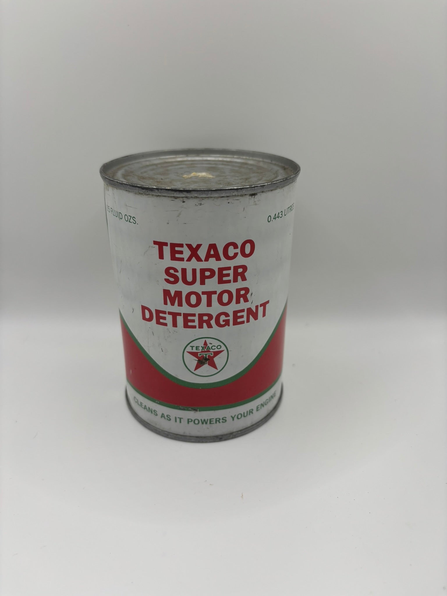 Texaco Super Motor Detergent Oil Can