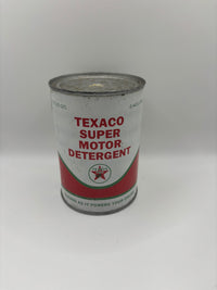 Texaco Super Motor Detergent Oil Can