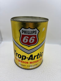 Phillips 66 Trop Artic All Season Motor Oil Can