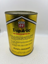 Phillips 66 Trop Artic All Season Motor Oil Can